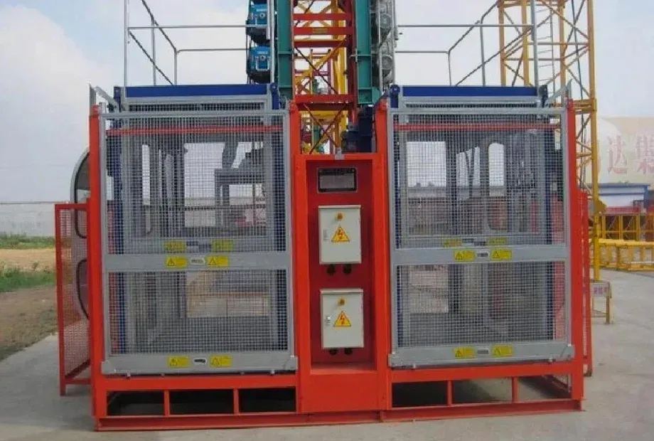 Used construction hoist equipment for building projects