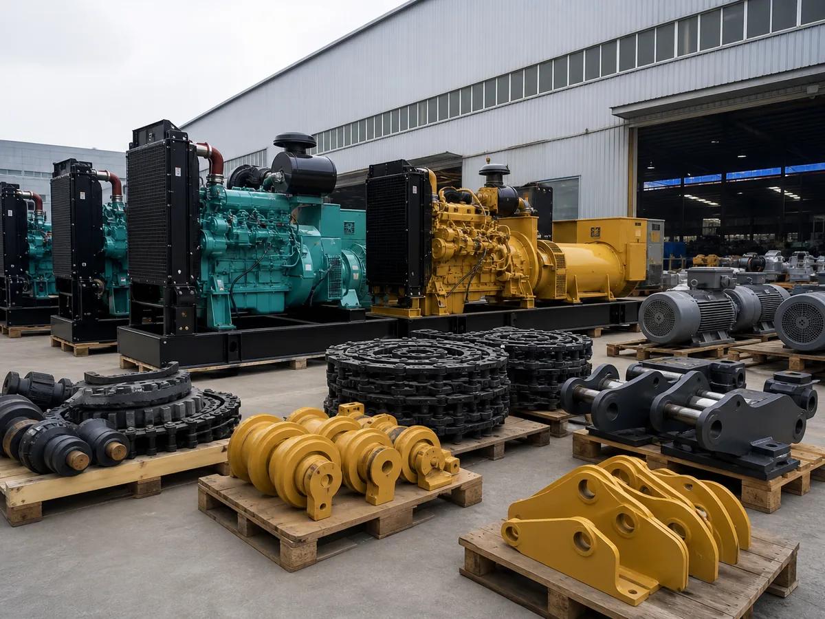 Generator sets and construction machinery accessories